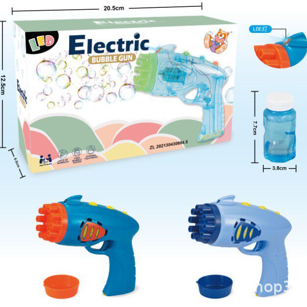 Water Gun Children's New Bubble Gun Summer Beach Water Toy Water Fight Squirt Gun Water Splashing Festival Street Stall Batch