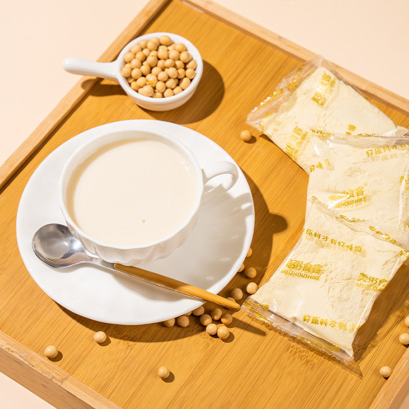U.S. porridge diners 1kg middle-aged and elderly high calcium soybean milk powder does not add sucrose soybean milk powder gift box factory wholesale agent