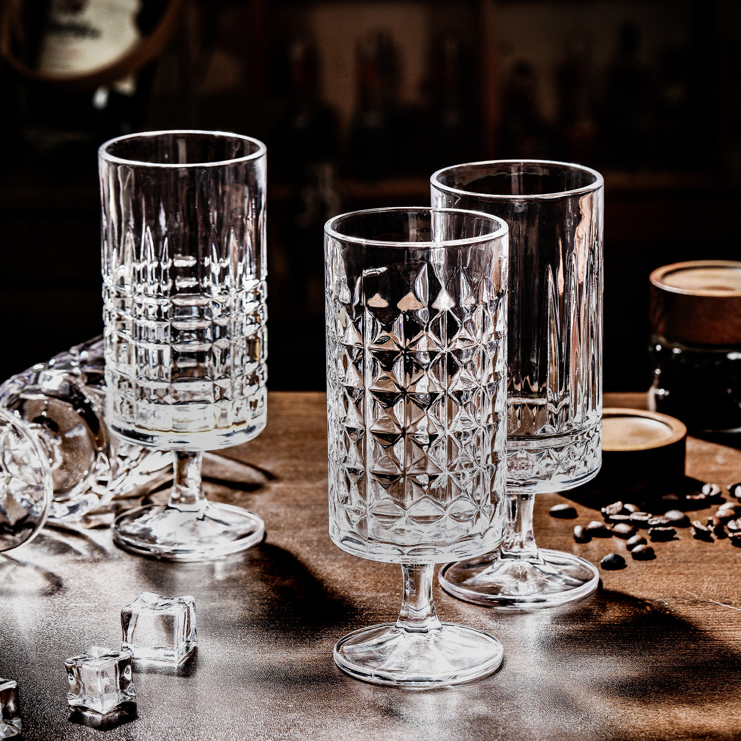 High-Looking Cocktail Cup, Short-Legged Cocktail Cup, Cold Drink Glass, Beer Cup, Juice Cup, Coffee Cup, Beverage Cup