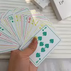 D's Summer Limited Gift Dopamine Color Poker Card Pattern Is Special