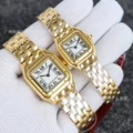All gold and white plate