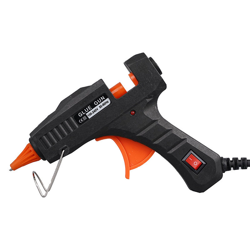 热熔胶枪厂家批发多色多功率胶枪7mm11mm胶棒手工热熔枪不烫手