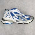 White and blue