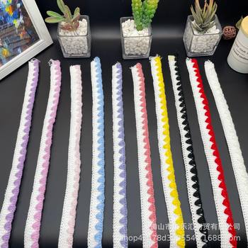 Manufacturer's Ready-Made Shell Edge Lace Single-Sided Colorfulful Small Fragrance Clothing Neckline Cuffs Hat Decorative Accessories