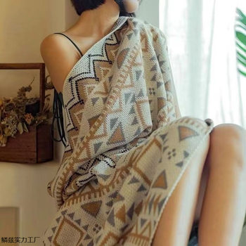 Sunlight Blanket Thickened Knitted Bohemian Office Nap Blanket Summer Thin Baby Blanket Supply Chain