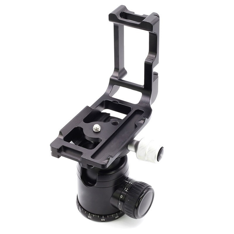 Suitable for Canon 5D3 Vertical Shooting L-Shaped Quick Release Plate Vertical Shooting Board Slr Camera Aluminum Alloy Quick Release Plate Photography Accessories
