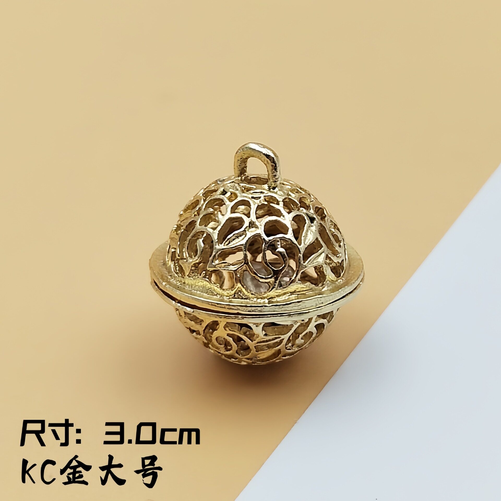diy饰品镂空合金铃铛花千骨同款宫铃古装汉服挂件配饰吊坠