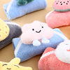 Doll towel can be hung not smelly thick coral fleece bear towel absorbent children's washing towel baby kitchen