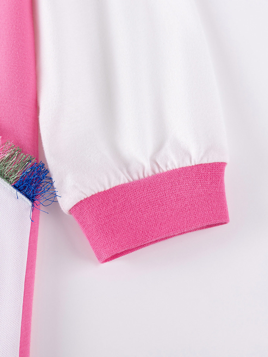 Custom-made Kids' Dress Wholesale, Autumn Long-sleeve Girls' Dress, Cartoon Cotton Kids' Dress