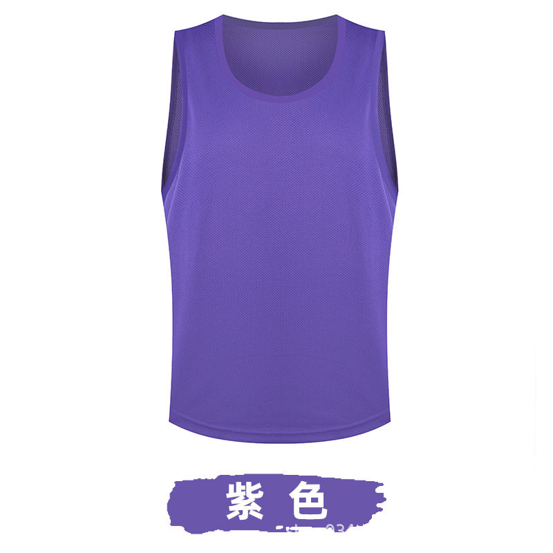 跨境网眼对抗服儿童足球训练背心团建户外拓展活动广告号码服印制