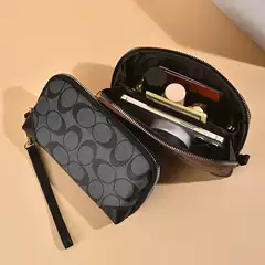 2025 New Women's Printed Mobile Phone Bag, Large Capacity Long Portable Coin Purse, Anti-Magnetic Card Holder, High Aesthetic Value
