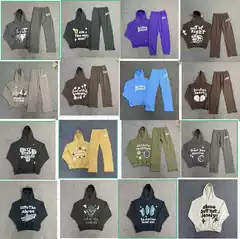 broken planet basic printed letters suit loose fashion brand men's and women's hooded sweater straight sweatpants