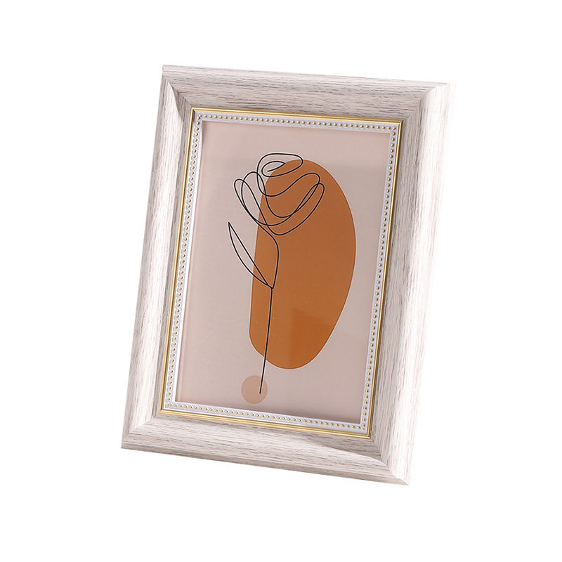 Creative American Retro Photo Frame Table 6 Inches 7 Inches 8inch 10inch Wedding Photo Frame Wall Hanging Picture Frame Empty Frame Mounting