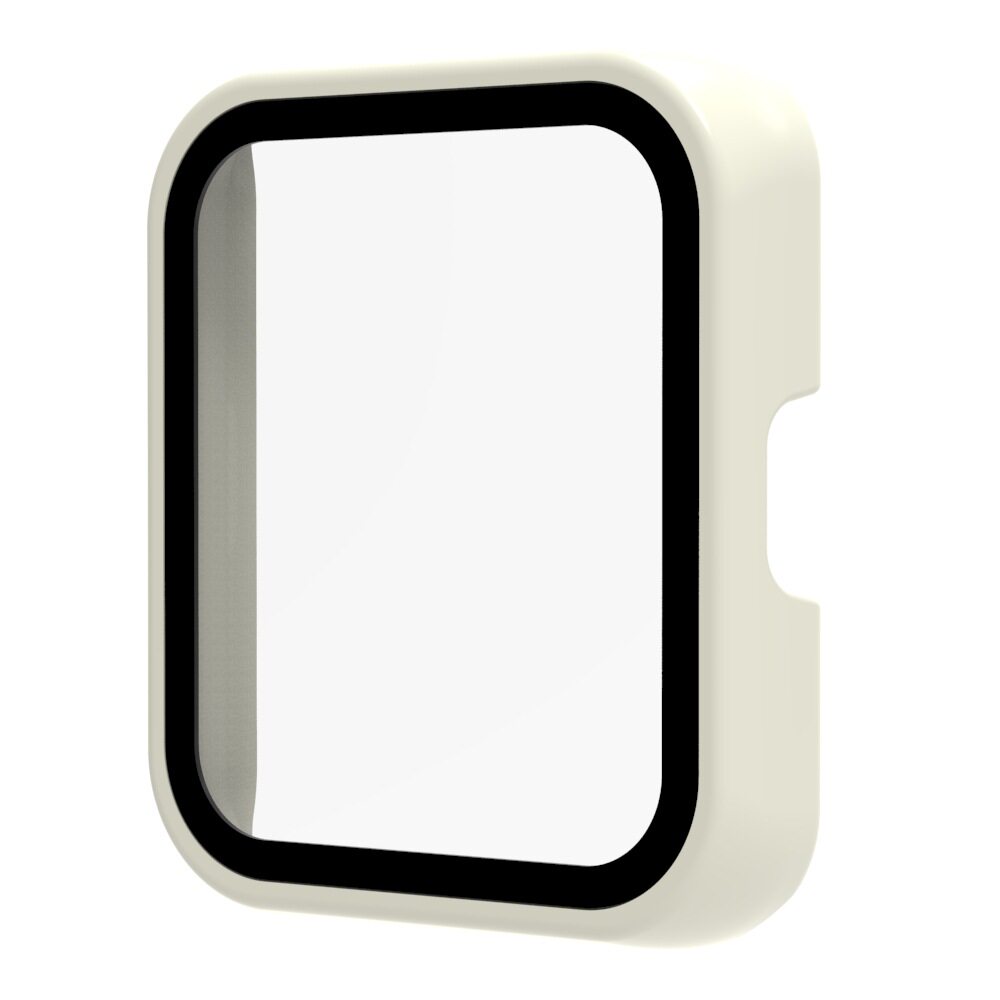 Suitable for Redmi Watch2 Lite Overseas Version, Tempered Glass Integrated Case for Redmi Watch 2