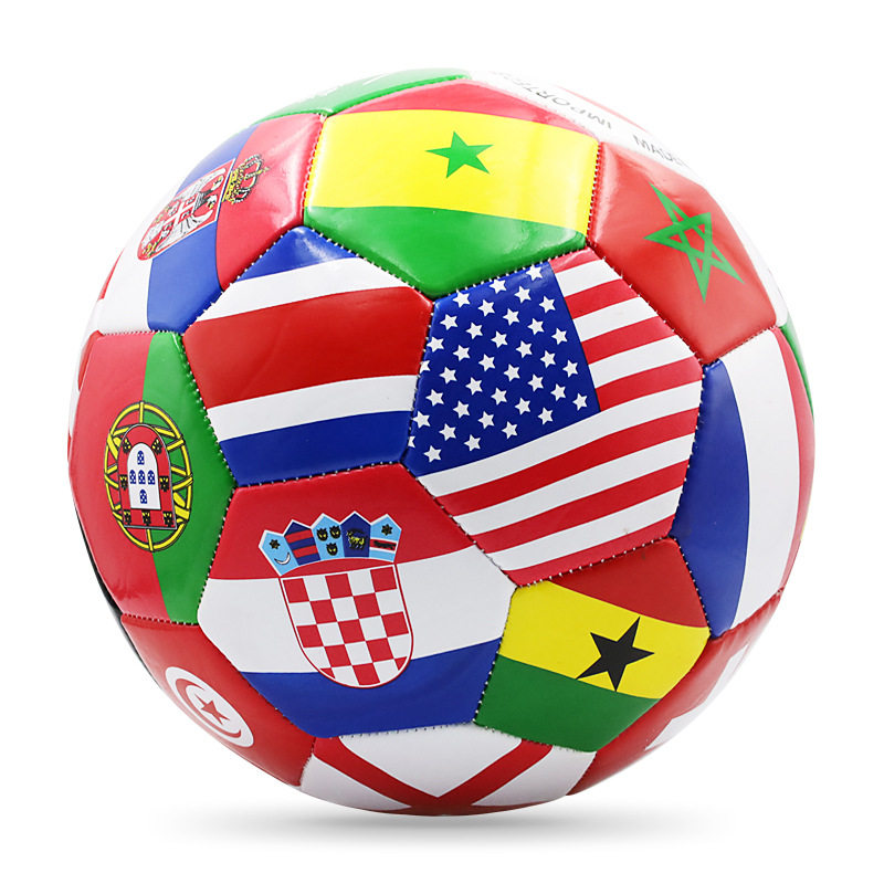 No. 5 PVC 2.7 thickened youth adult training No. 5 million national flag competition football teaching training ball