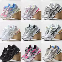 Putian Shoes Asics Gel-Kayano 14 Mesh Fabric Comfortable Versatile Wear-Resistant Breathable Low-Top Running Shoes for Men and Women
