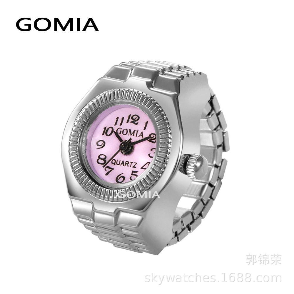 wish/速卖通/EB热销铆钉桃心复古八角戒指表爆款推荐手表批发