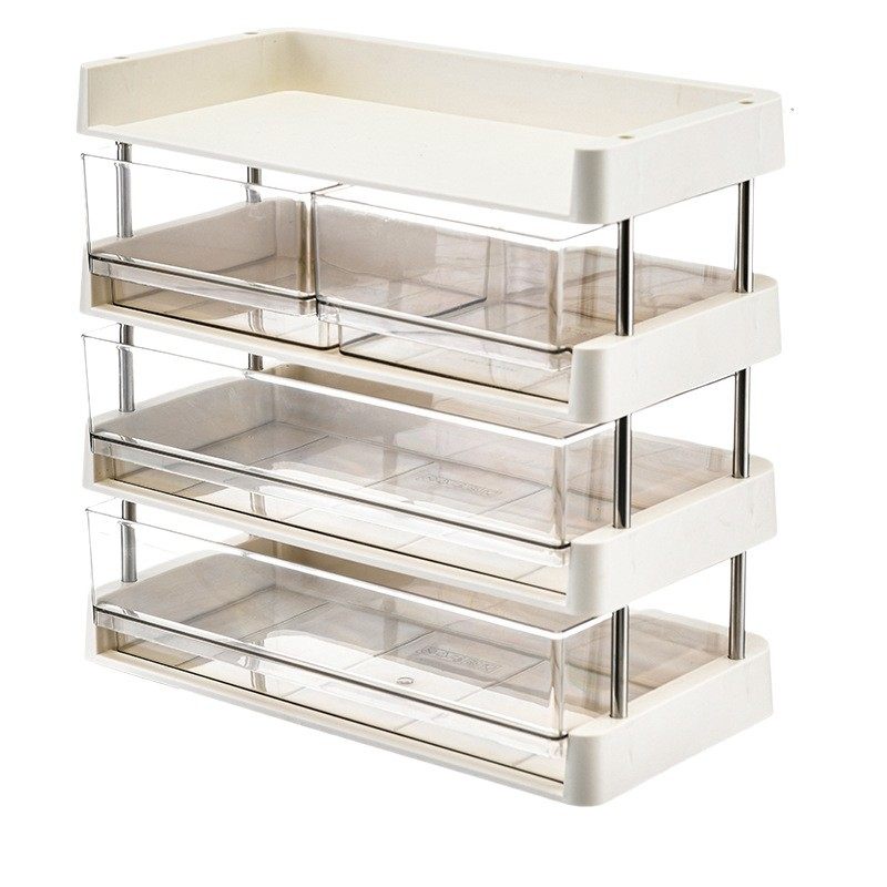 Tea Bag Storage Box Tea Room Coffee Capsule Snack Tea Finishing Office Bar Desktop Multi-Layer Storage Rack