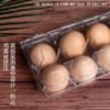 Wholesale Plastic Egg Tray Disposable Transparent Egg Tray Egg Box Packaging Box Storage 30 Pieces Factory Direct Sale