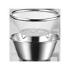 304 Mini Stainless Steel Rice Washing Fruit Basin Leakage Screen Filter Fruit Basket Drain Basket Meal Preparation Cooking Bowl