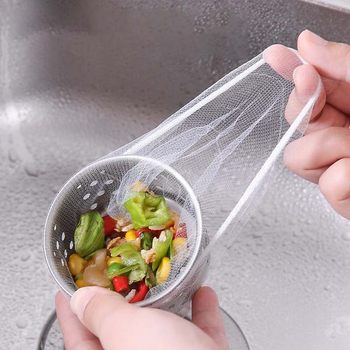 Sink Filter Disposable Lower Sink Waterway Vegetable Washing Basin Floor Drain Sink Filter Disposable Garbage Net