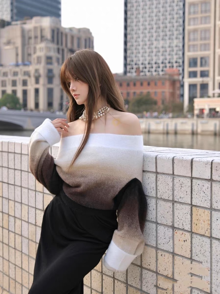 (Mới) Mã B0389 Giá 880K: Áo Len Nữ Dotdan Sexy Dài Tay Hàng Mùa Xuân Thu Đông Thời Trang Nữ Chất Liệu G03 Sản Phẩm Mới, (Miễn Phí Vận Chuyển Toàn Quốc).