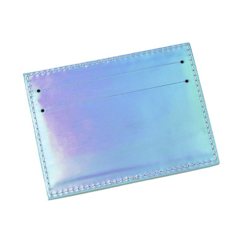 Streamer Colorful Ultra-thin Card Holder Exquisite Compact Laser Bank Card Holder Multi-Card Holder Card Holder