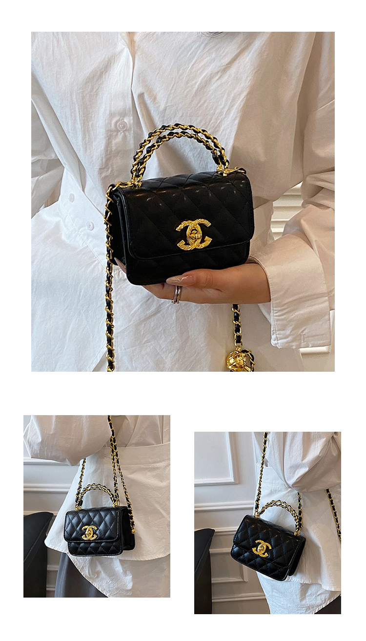 Light Luxury Quilted Women's Bag New Mini Armpit Bag Chain Fashion Shoulder Crossbody Bag Handbag Small Square Bag 11 O1CN01rmbjCR1q1HfuJtClH !!2219787655435 0 cib