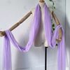 Hanfu draped silk a dream startling hong draped yarn purple mesh flying gauze blue Dunhuang dance ribbon arm yarn 4 meters
