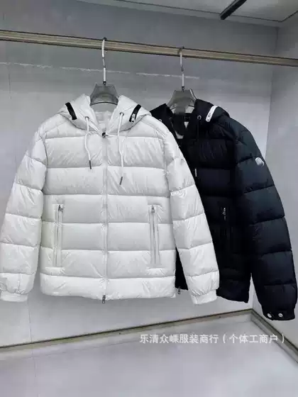 2025 Autumn/Winter Model Mengjia Thickened Unisex Casual Fashion Hooded Zipper Letter Jacket Cotton Warm Coat