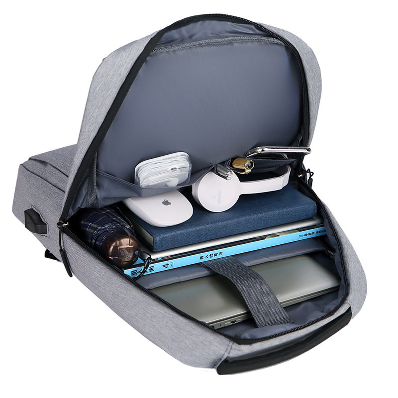 School Bag for Male College Students, High-Looking, Large-Capacity Travel Bag, Computer Bag, Shoulder Bag, High-End Men's Commuter Backpack