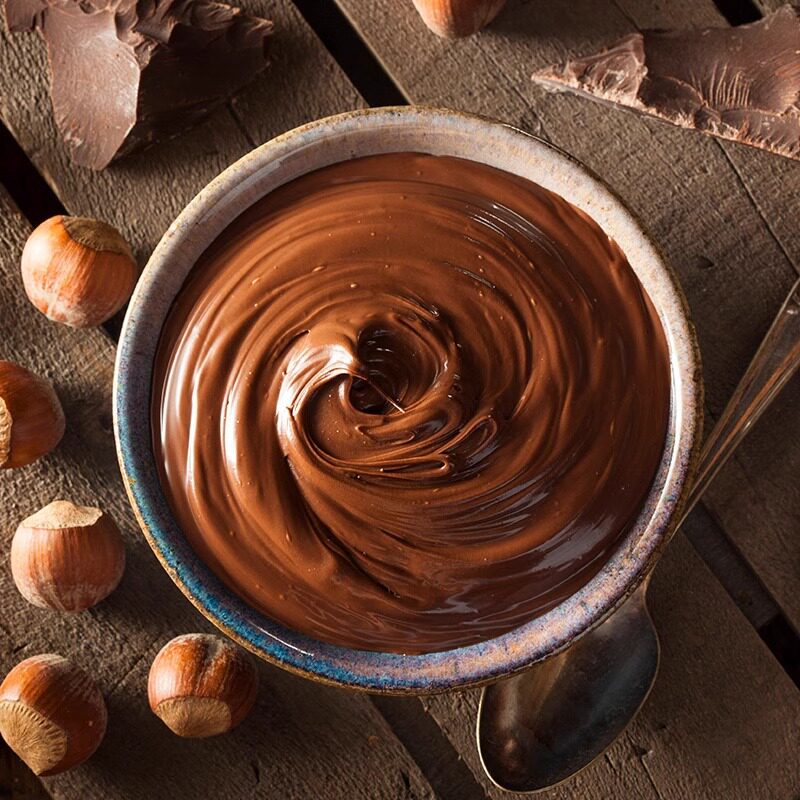 Ousa Original Imported Seasoning Sauce Hazelnut Cocoa Flavor Chocolate Spread Bread Biscuits 350G/Can