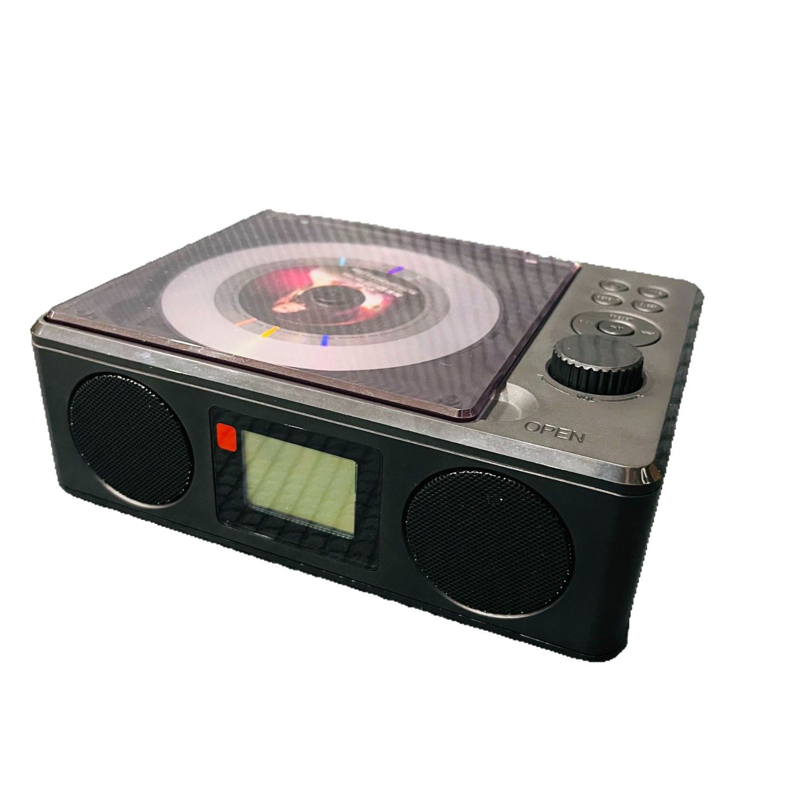 Retro Cd Player Music Album Bluetooth Speaker Player Adjustable Frequency Radio USB Remote Control Player Gift