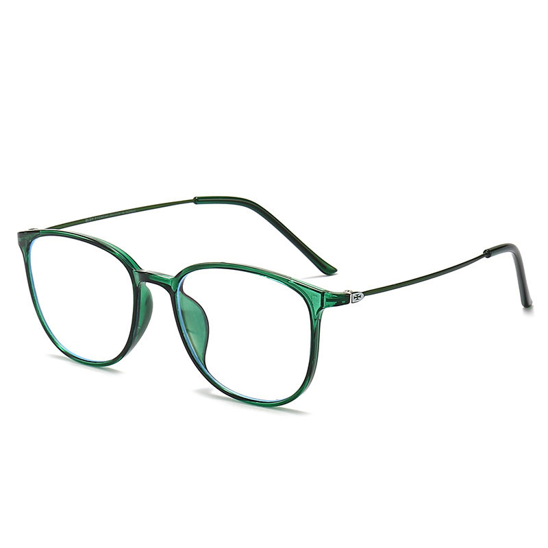 2212 New Anti-Blue Light Glasses Frame for Men and Women Japanese Style Square Frame Student Flat Myopia Glasses Ultra-Light Frame