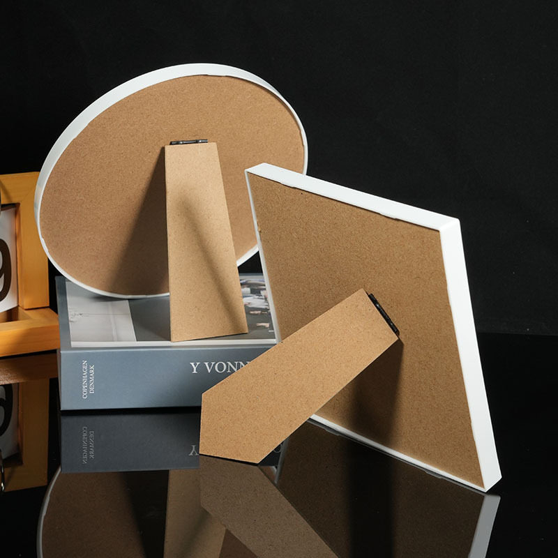 Pvc Plastic Oil Pastel Photo Frame Square Diamond Picture Frame DIY Kidsren's Handmade Round Framed Puzzle