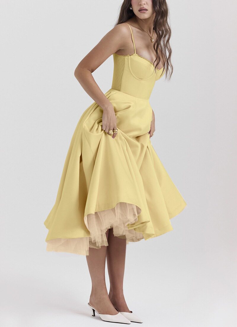 Womens Sleeveless V Neck Backless Dress Sexy Fit Flare Design Perfect for Autumn Events Wholesale Available