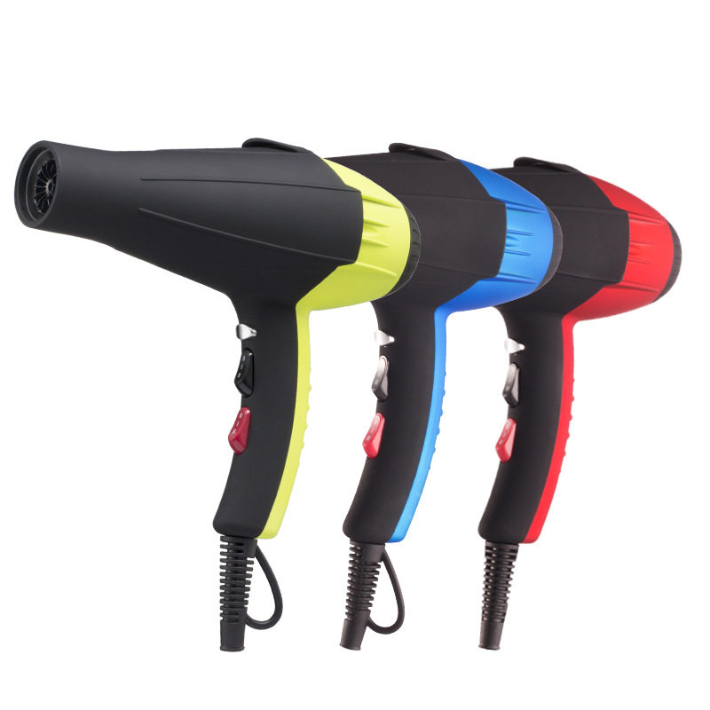 Factory Direct Supply High-Power Blue Light Constant Temperature Hair Dryer Household Frosted Hair Dryer Pet Hair Dryer European and British Regulations