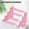 Perfume Display Rack High-Looking Solid Wood Ladder Storage Rack Desktop Display Household Wooden Perfume Storage Rack