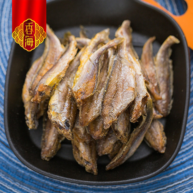 Xianghai food crispy small yellow croaker dried 500g bagged instant baked dry goods to relieve appetite deep sea seafood crispy snacks