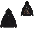8107#Black washed terry