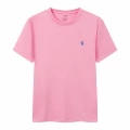 Round neck pink-blue label