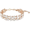 High-end - [rose gold] irregular double-layer bracelet