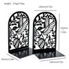 Amazon's New Creative Metal Cutting Silhouette Hummingbird Bookend Bookshelf Book Clip Wholesale Desktop Ornaments Decoration