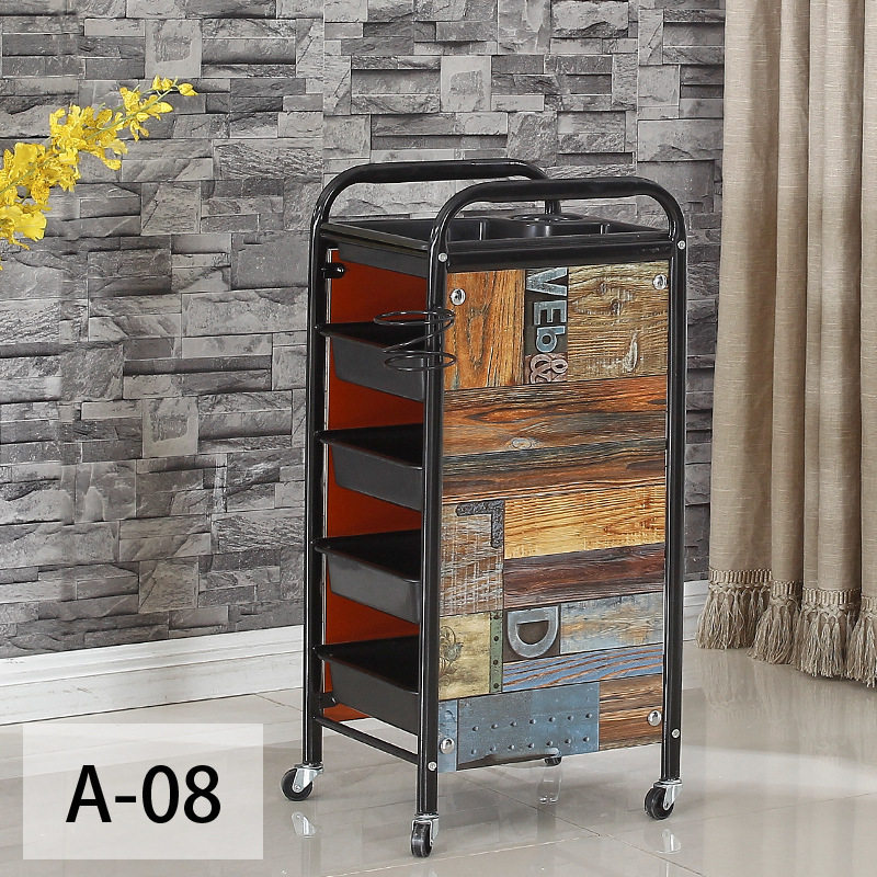 【黒棚木紋板】焼き油上箱五階