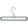 Nine-Hole Drying Space-Saving Creative Clothes Hanger Storage Artifact Multi-Functional Foldableing Clothes Hanger Magic Hanging Clothes for Home Use