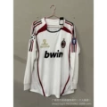 Long sleeve # 0607/ac away champions league version + armband