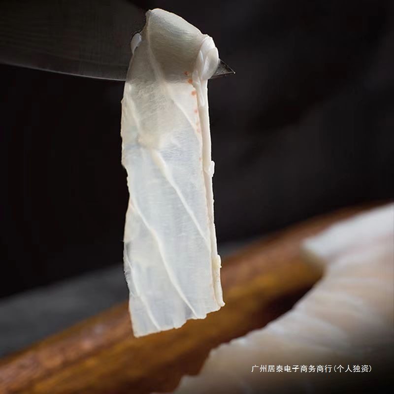 Crispy Fish Fillets, Crispy Grass Carp Fillets, Fresh Live Fish Slices, Crispy Grass Carp Fillets, Boneless and Spineless Hot Pot Must-Have Golden Fish Group