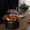All-glass integrated kettle open fire heating beam pot glass teapot single pot electric ceramic stove dedicated pot