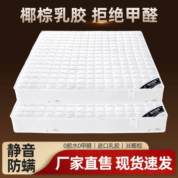 Independent Spring Mattress Economical 20CM Thick Coconut Palm Hard Pad Latex Mattress Soft Pad Soft and Hard Dual Use Simmons