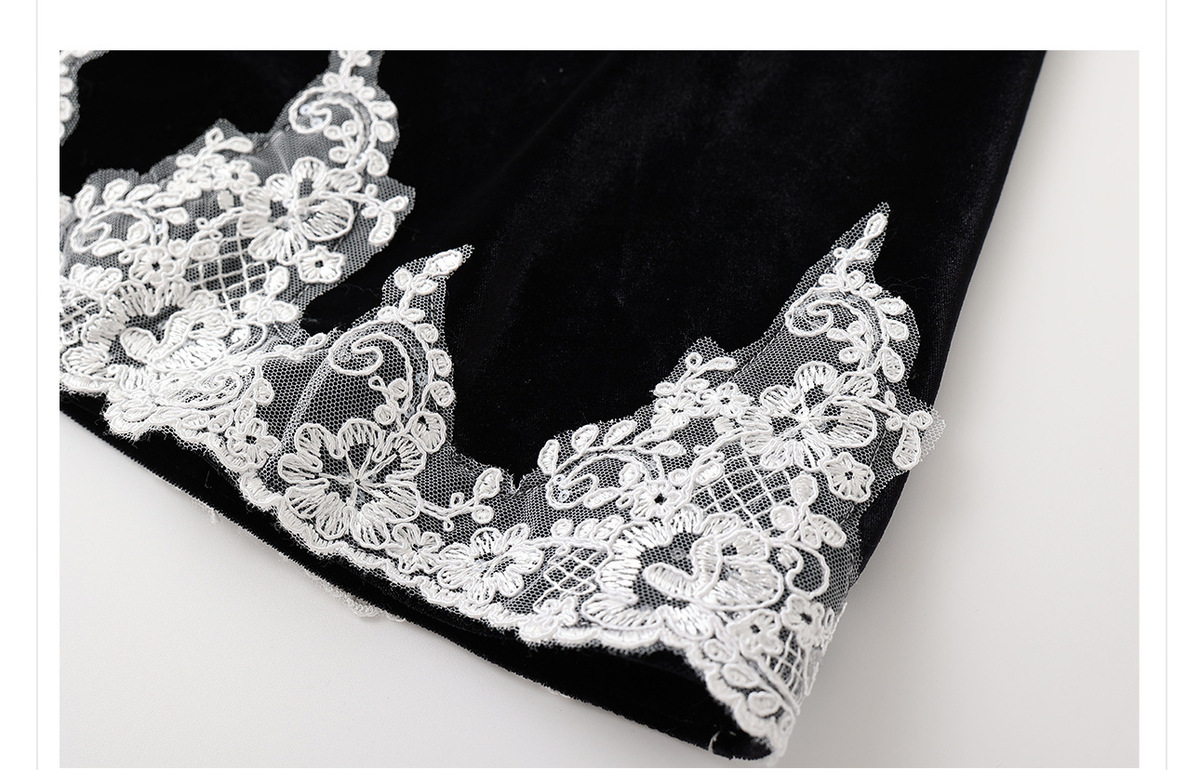 Bộ đầm nữ cổ tròn dài tay thêu sequin đính cườm kèm chân váy đuôi cá — váy, áo khoác